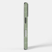 Monogrampatroon Moderne typografie Case-Mate iPhone Case (Achterkant / Rechts)