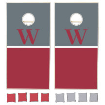Monogramset van Crimson & Gray College