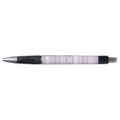 Monogramthistle paarse strepen pen (Voorkant)