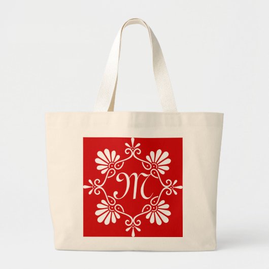 Monogramzakken Grote Tote Bag (Voorkant)