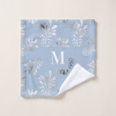 Monographie botanique du feuillage bleu clair (Gant de toilette)