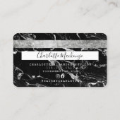 Monographie chic de la carte de crédit beauté en m (Dos)