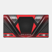 Monographie de jeu géométrique en argent, noir, ro (Recto)