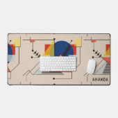 Monographie de l'arrière - plan de jeu géométrique (Clavier et souris)