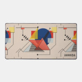 Monographie de l'arrière - plan de jeu géométrique (Recto)