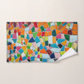 Monographie de mosaïque de géométrie de l'art mode (Serviette à main)