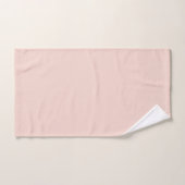 Monographie de Motif rustique citron rose rose ros (Serviette à main)