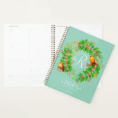 Monographie de Noël Lumière Turquoise (Devant avec enveloppe)