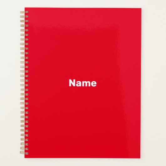 Monographie de nom de texte de l'année personnalis (Devant)