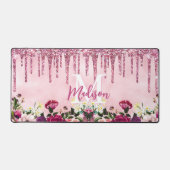 Monographie de parties scintillant à goutte rose b (Recto)