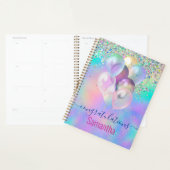 Monographie de Parties scintillant unicorne rose p (Devant avec enveloppe)