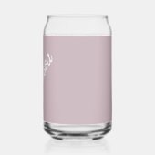 Monographie de script, mauve moderne violet (Gauche)