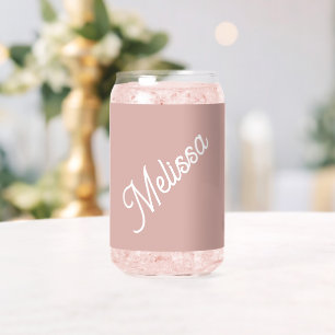 Monographie de script, rose vif moderne