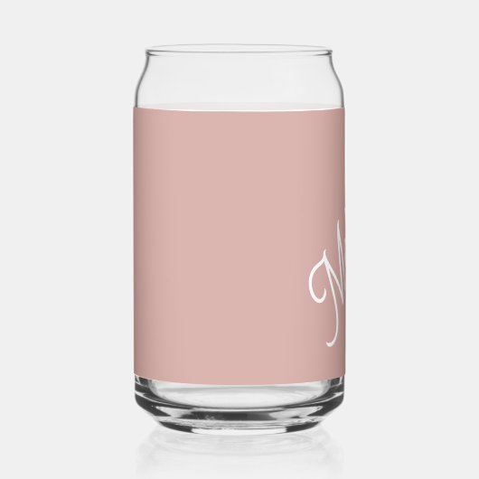 Monographie de script, rose vif moderne (Droite)