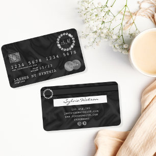 Monographie de type carte de crédit Silver Diamond