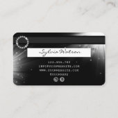 Monographie de type carte de crédit Silver Diamond (Dos)