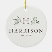 Monographie de vacances rustique ornement marié (Dos)