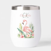 Monographie d'été tropicale rose flamingo (Arrière)