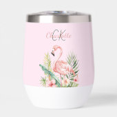 Monographie d'été tropicale rose flamingo (Avant)
