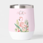 Monographie d'été tropicale rose flamingo (Arrière)