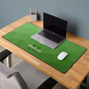 Monographie du Motif à maille géométrique vert fon