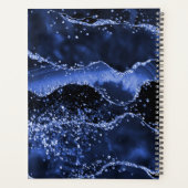 Monographie en marbre marbré bleu marine parties s (Dos)