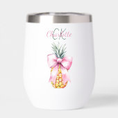 Monographie estivale tropicale d'ananas à arc rose (Arrière)