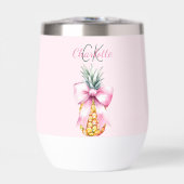 Monographie estivale tropicale d'ananas à arc rose (Avant)