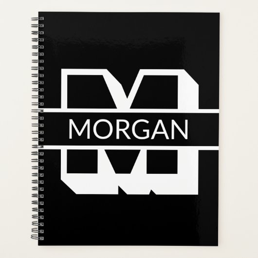 Monographie moderne en noir et blanc (Devant)