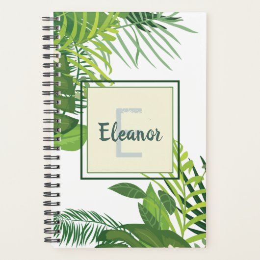 Monographie tropicale des feuilles verts et des fl (Devant)