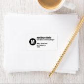 MONOGRAS ÉTIQUETTE D'ENTREPRISE (En situation)