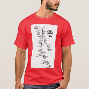 MONON RAILROAD SYSTEM 1965 T-SHIRT