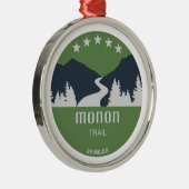 Monon Trail Metalen Ornament (Rechts)