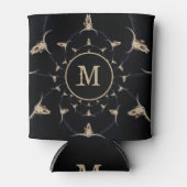 Monongram westerne bull Skull Land Blikjeskoeler (Voorkant)