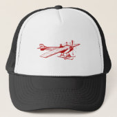 Monoplane - Ruby Red Trucker Pet (Voorkant)