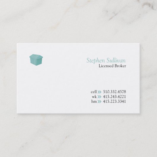 Monopoly i visitekaartje (Voorkant)