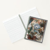 Monoprint Egret Dream and Believe Spiral Journal (Intérieur)