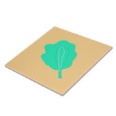 Monoprint ontwerp tegeltje (Zijkant)