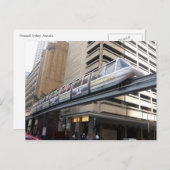 monorail sydney briefkaart (Voorkant / Achterkant)