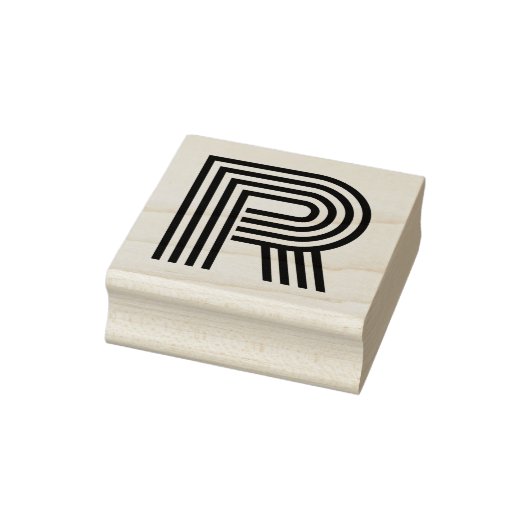 Monoton Letter R Rubber Stamp Rubberstempel (Stempel)