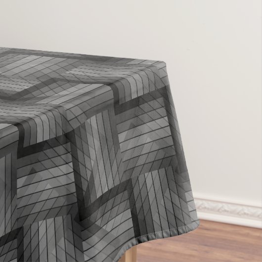 MONOTONE  BLACK EN WITTE TAFELKLEED (Voorbeeld)