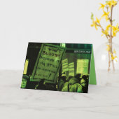 Monotonous Beat Gedicht Kaart (Gele Bloem)