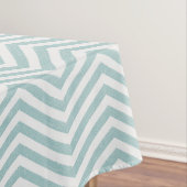 MonoZag Soft Aqua Tafelkleed (Voorbeeld)