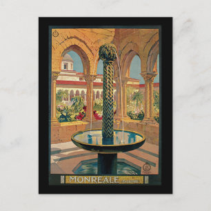 Monreale Palermo Italië Briefkaart