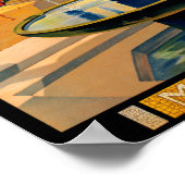 Monreale Palermo Italy Vintage Poster hersteld (Hoek)