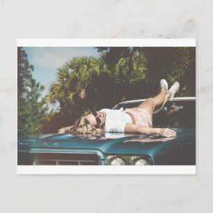  monroe geïnspireerd briefkaart