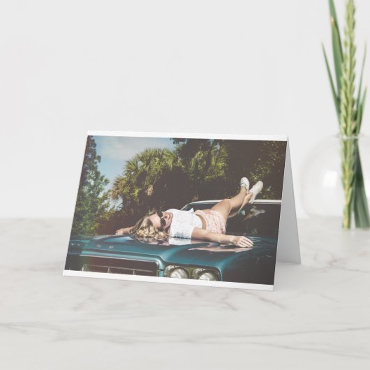 Monroe geïnspireerd Kaart (Voorkant)