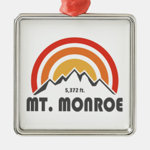 Monroe New Hampshire Metalen Ornament