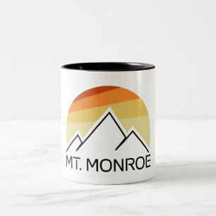 Monroe New Hampshire Retro Tweekleurige Koffiemok