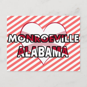 Monroeville, Alabama Briefkaart